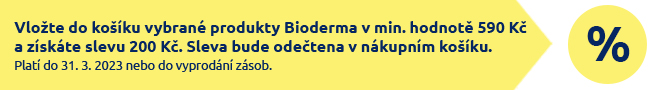 BIODERMA -200Kč při nákupu nad 590Kč