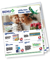 Benu leták - patička