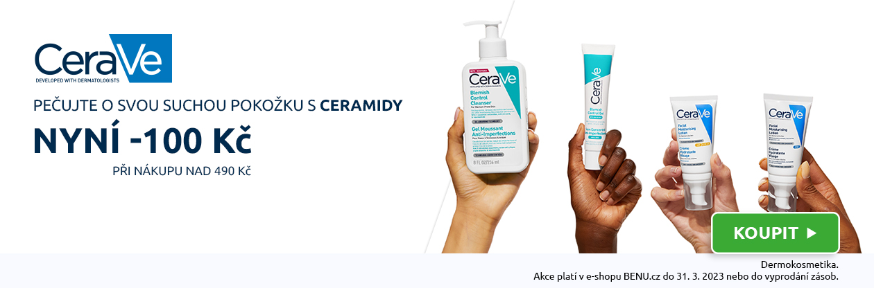 CeraVe se slevou 100 Kč