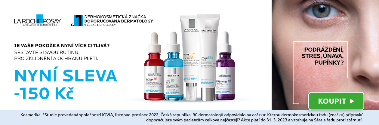 La Roche-Posay sleva 150 Kč
