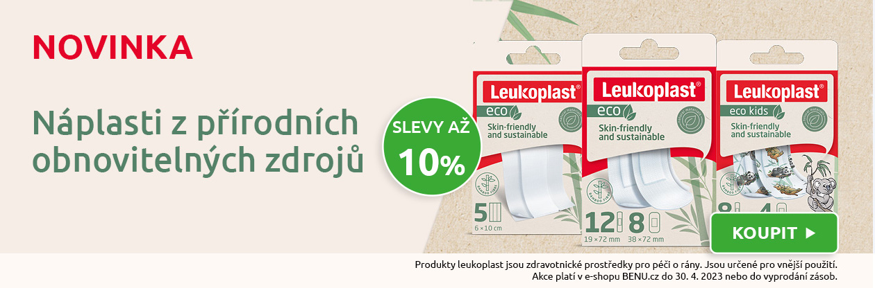 Leukoplast se slevou až 10%