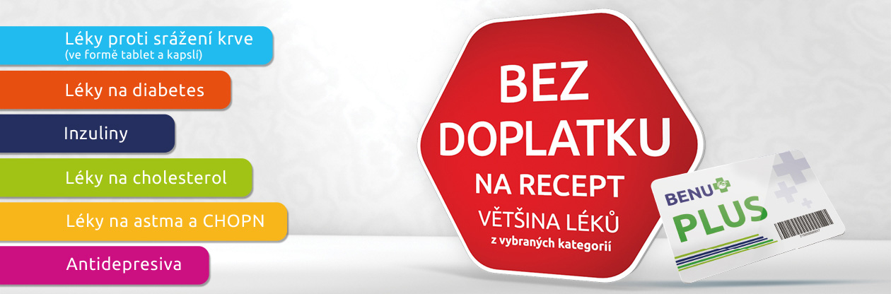 Ušetřete s kartou BENU Plus