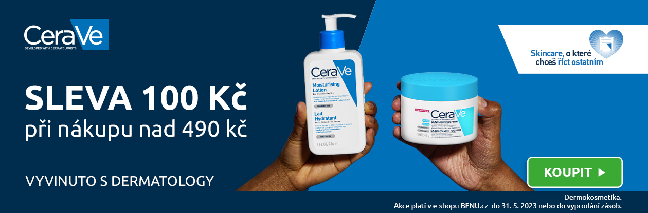 CeraVe se slevou 100 Kč