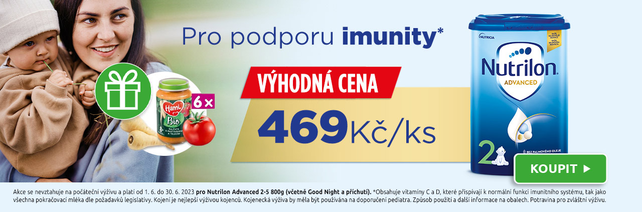 Nutrilon Advance výhodná balení s dárkem zdarma