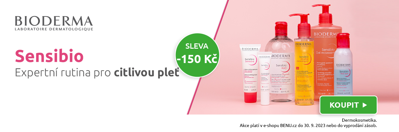 Bioderma péče pro citlivou pokožku se slevou 150 Kč