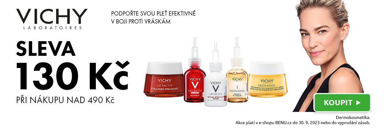 Vichy se slevou 130 Kč