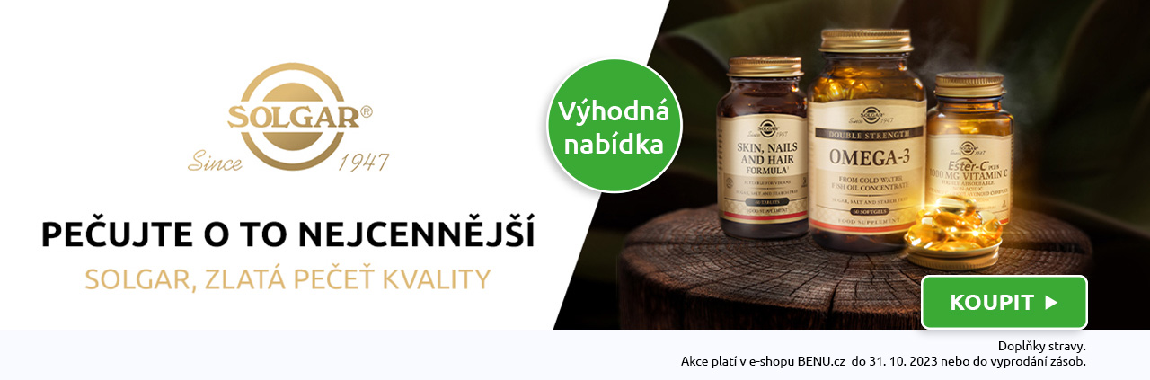 Podpořte své zdraví s doplňky stravy Solgar