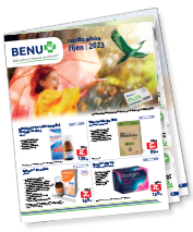 Benu leták - patička
