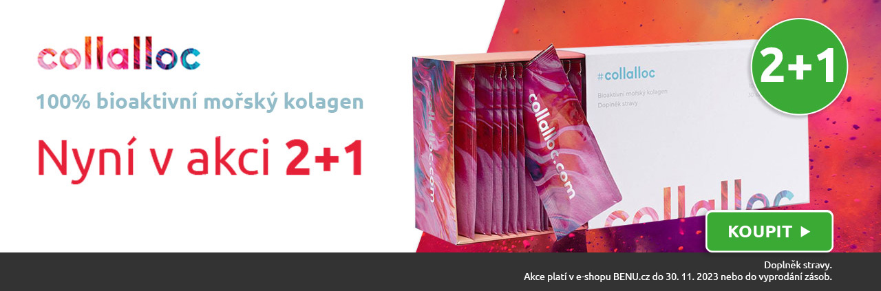 100% mořský kolagen Collalloc v akci 2+1