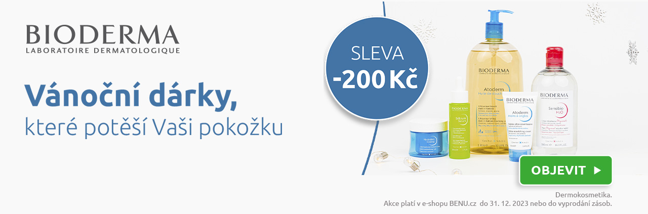 Bioderma se slevou 200 Kč