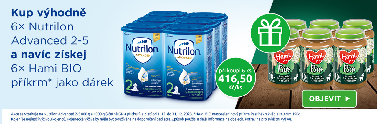 Nutrilon Advanced s dárkem k nákupu