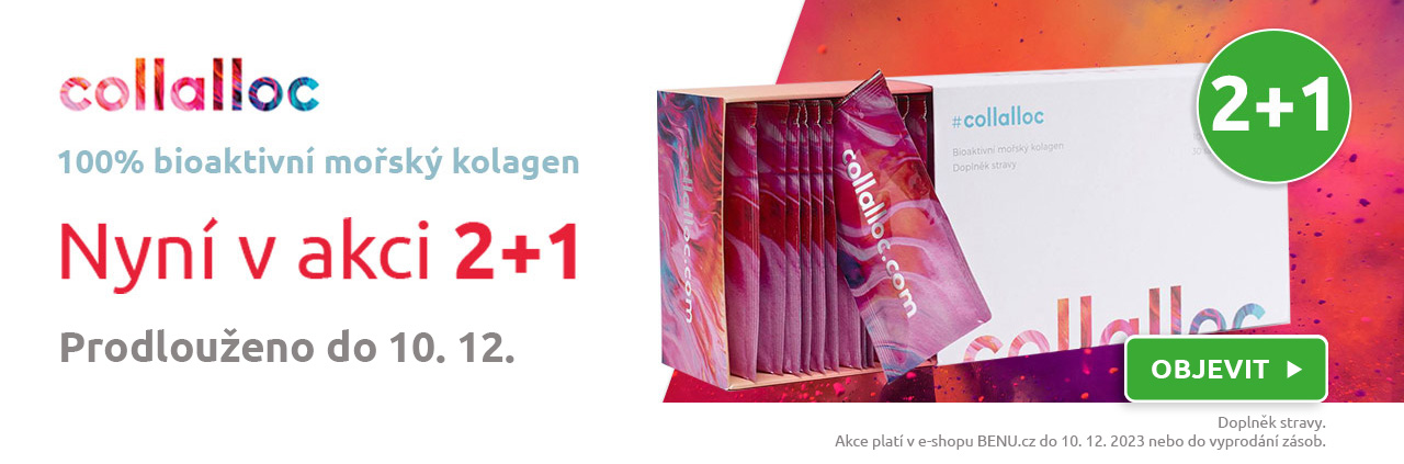 100% mořský kolagen Collalloc v akci 2+1