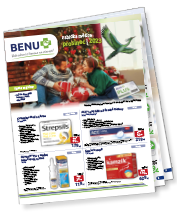 Benu leták - patička