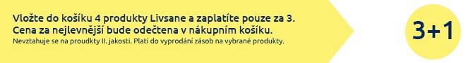 Livsane 3+1 do vyprodání zásob malý žlutý