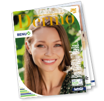 Benu magazín - patička