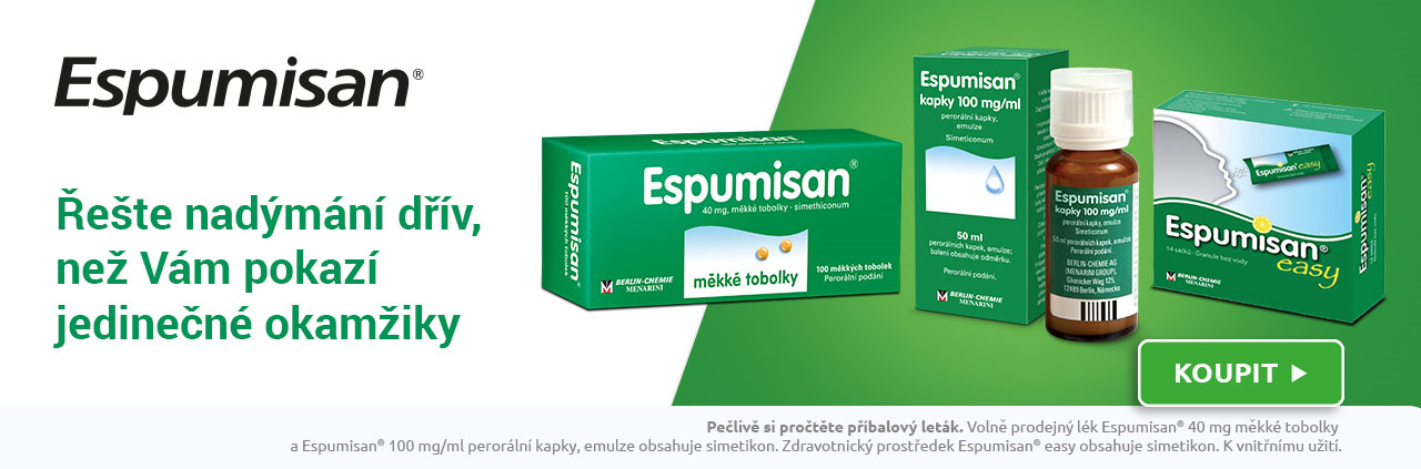 Espumisan pro život se spokojeným bříškem
