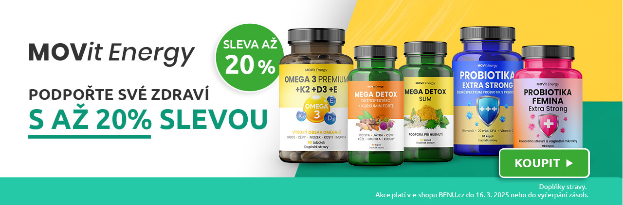 Doplňky stravy MOVit se slevou až 20%