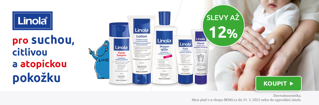 Sleva až 12 % na produkty Linola