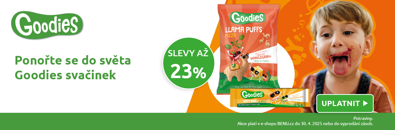 Goodies dobroty se slevou až 23 %