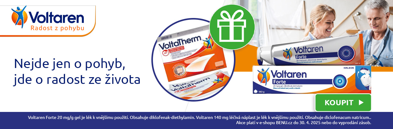 Voltaren s dárkem