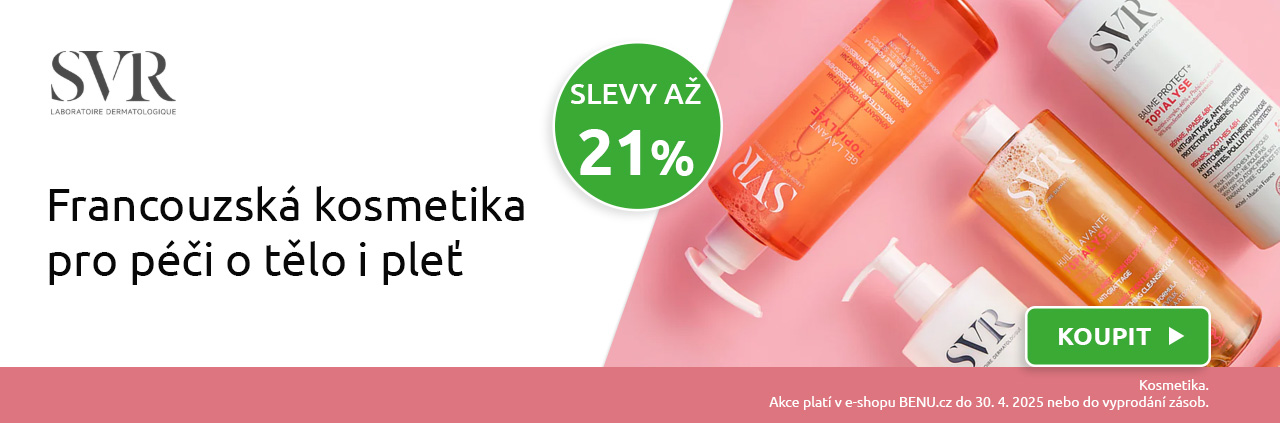SVR kosmetika se slevou až 21 %
