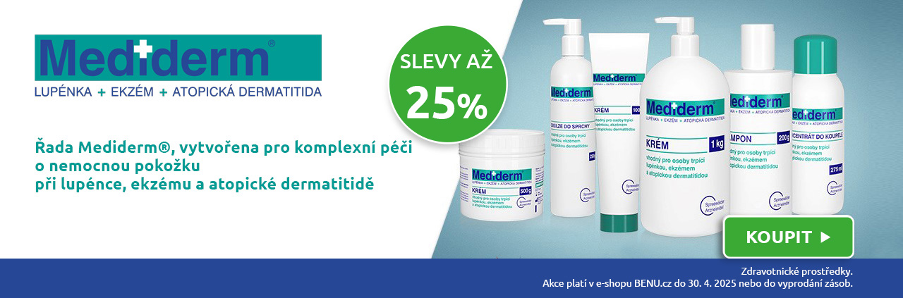 Mediderm se slevou až 25 %