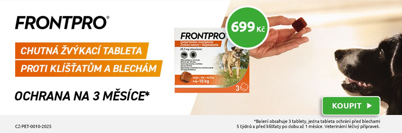 Frontpro, chutná antiparazitika