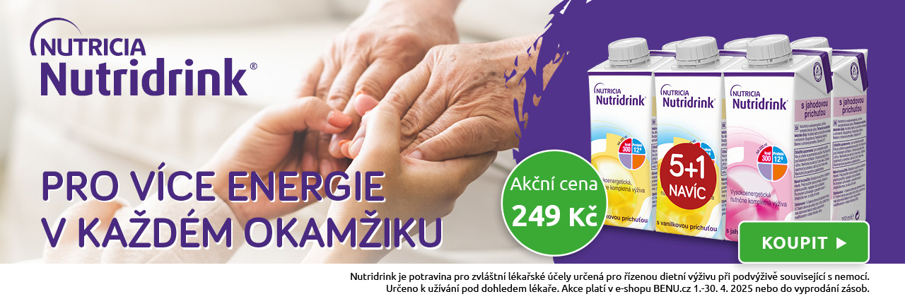 Nutridrink za akčních 249 Kč