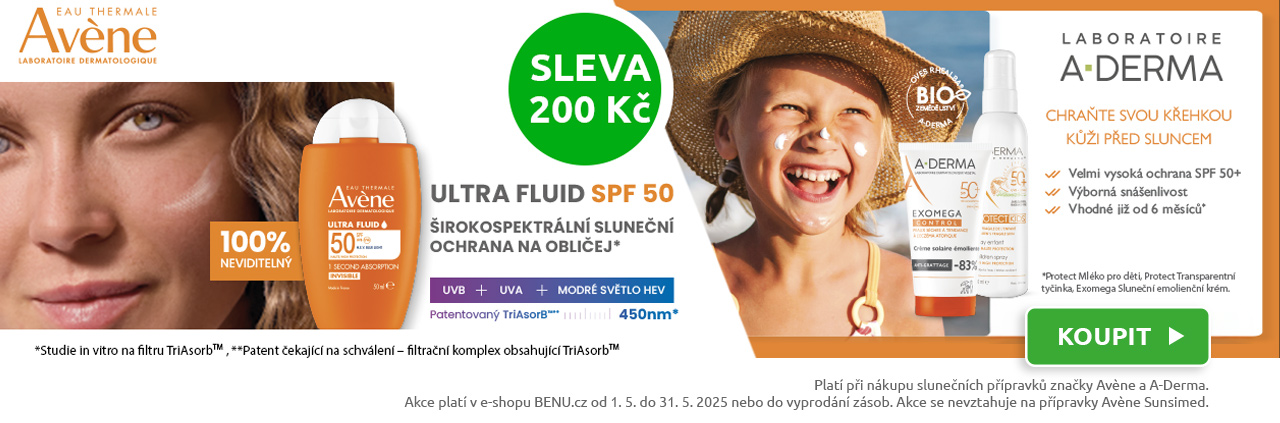 Avène a A-Derma v akci