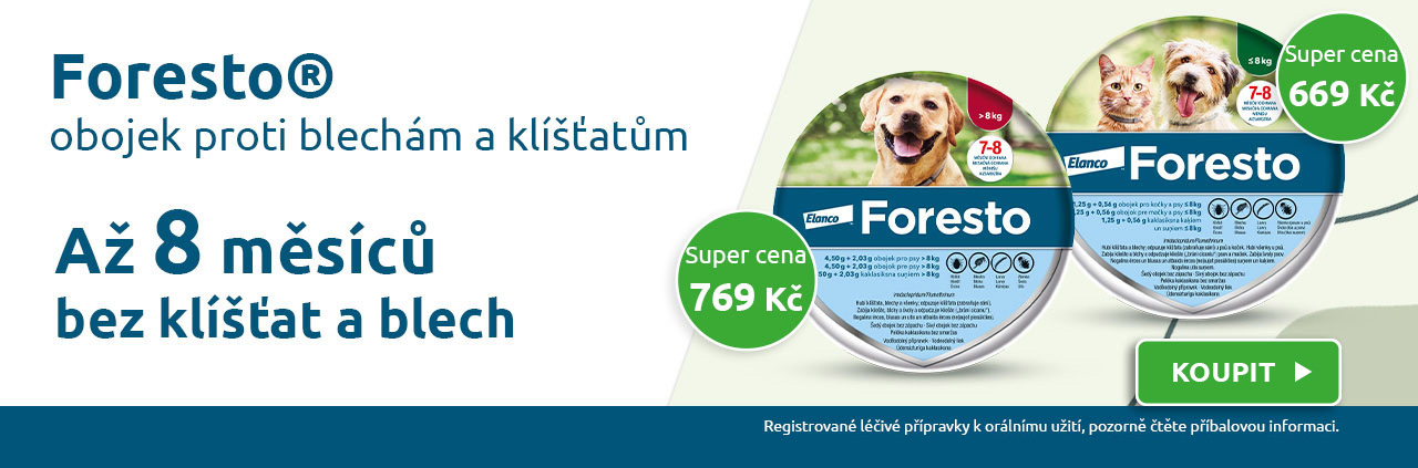 Foresto již od 669 Kč