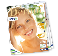 Benu magazín - patička