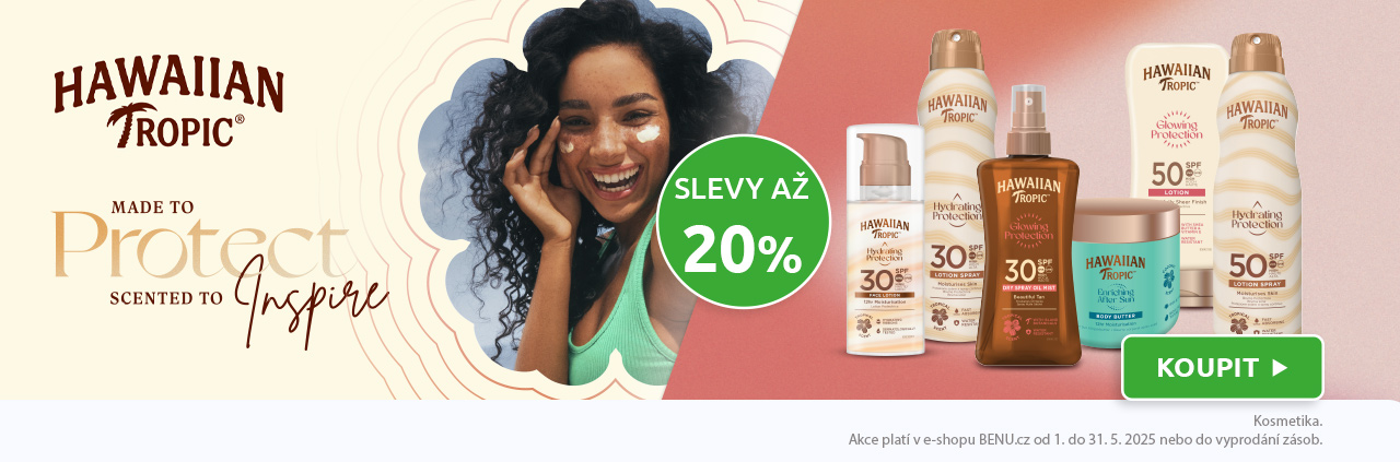 Opalovací kosmetika Hawaiian Tropic se slevou až 20 %