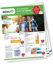 Benu leták - patička