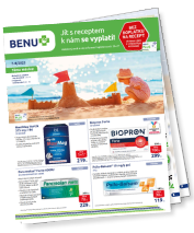 Benu leták - patička