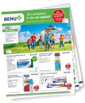 Benu leták - patička