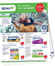 Benu leták - patička