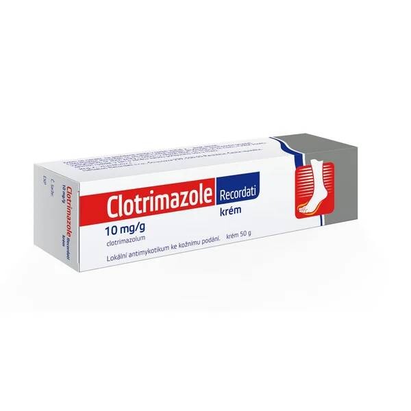 CLOTRIMAZOLE RECORDATI 10MG/G krém 1X50G