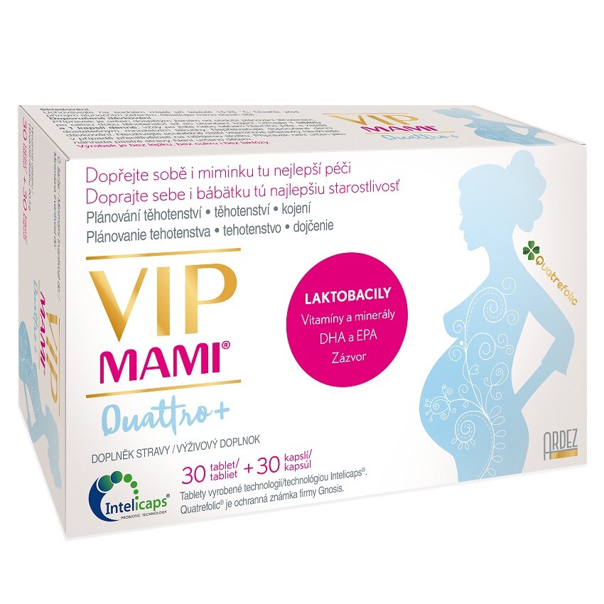 VIP mami Quattro+ tbl.30 + cps.30