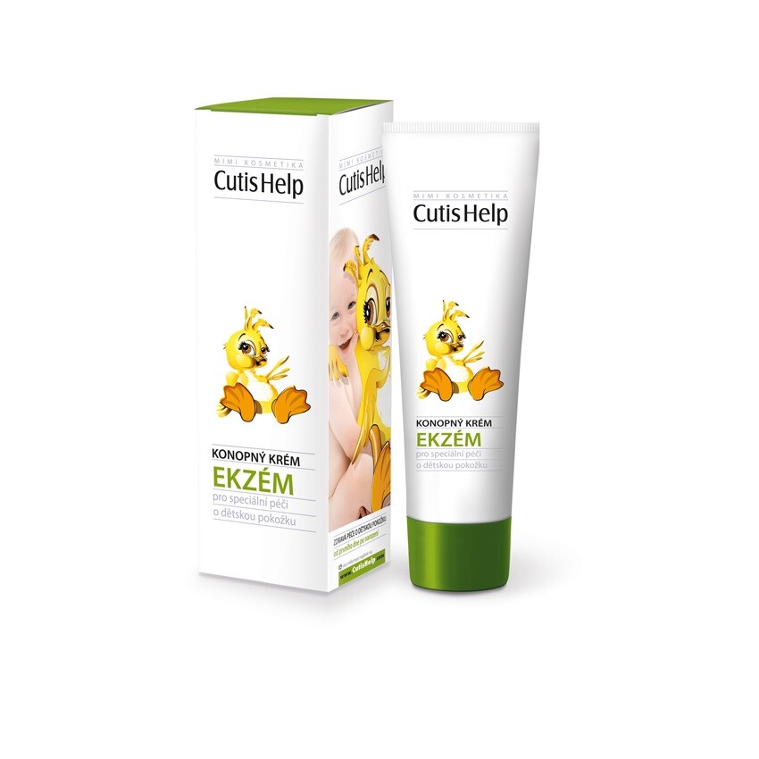 CutisHelp EKZÉM konopný krém dětský 75 ml