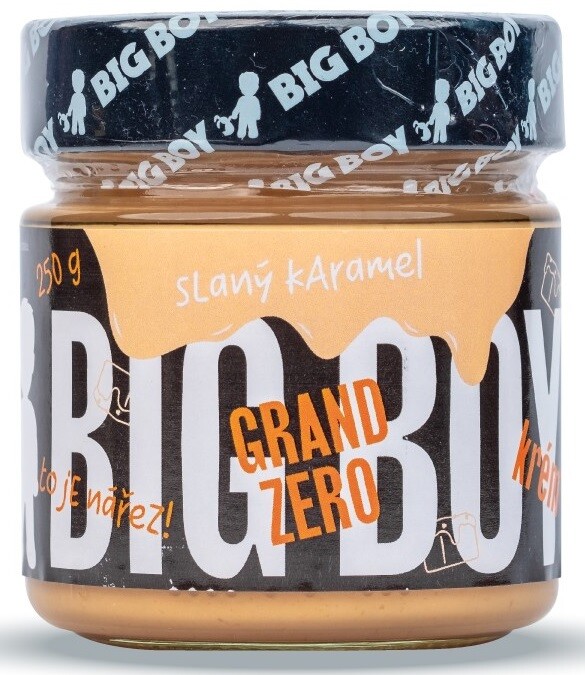 Big Boy Grand Zero 250g slaný karamel