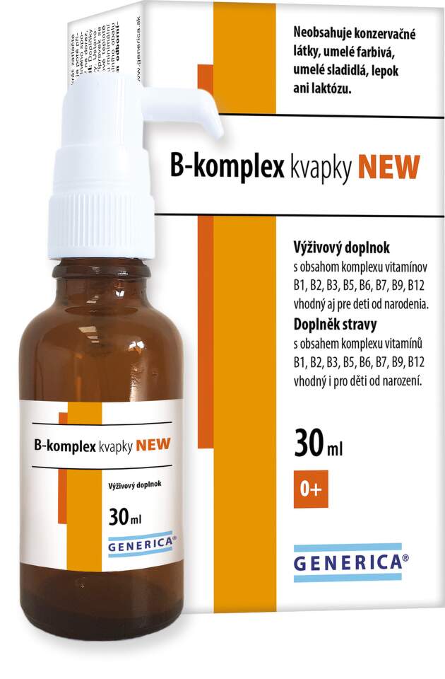 Generica B-Komplex kapky 30 ml