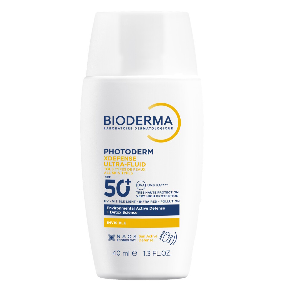 BIODERMA Photoderm XDefense neviditelná ultrafluidní ochrana SPF 50+ 40 ml
