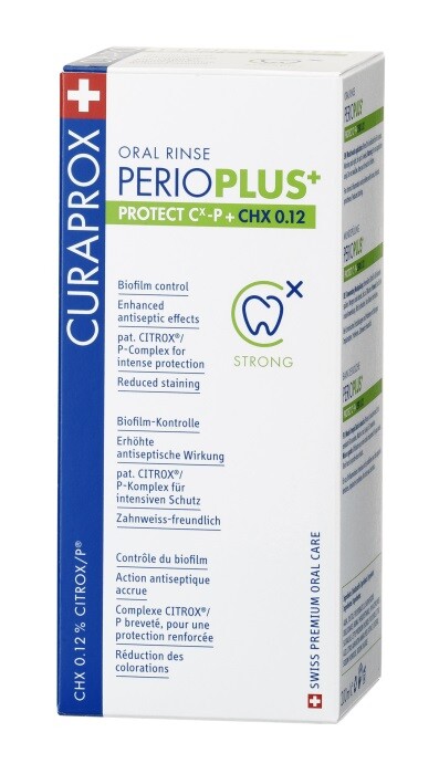 Fotografie CURAPROX Perio Plus+ Protect ústní voda 200ml