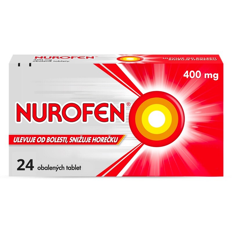NUROFEN 400MG obalené tablety 24 I