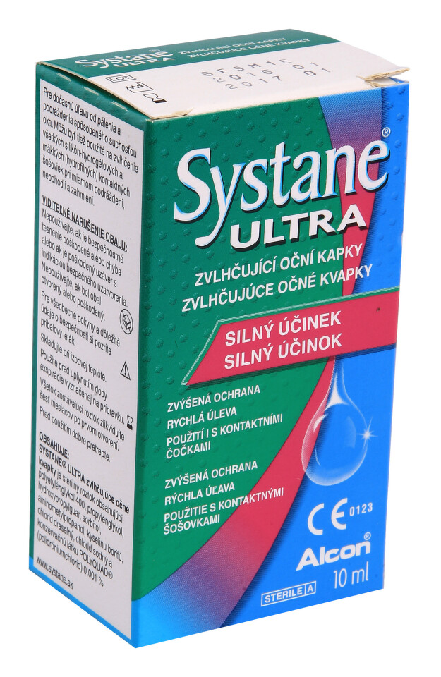 Systane Ultra Zvlhčující oční kapky 10ml