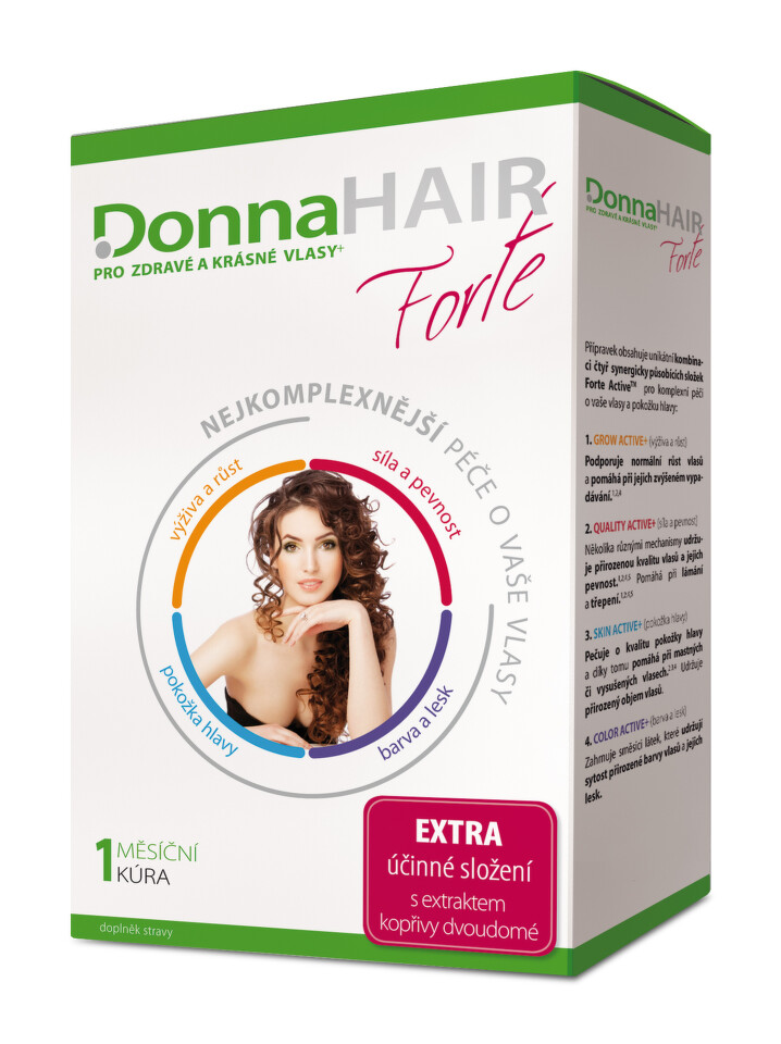 DonnaHAIR FORTE 1měsíční kúra tob.30