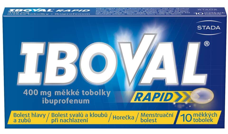 IBOVAL RAPID 400MG měkké tobolky 10