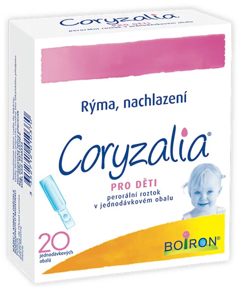 CORYZALIA PRO DĚTI perorální SOL MDC 20X1ML