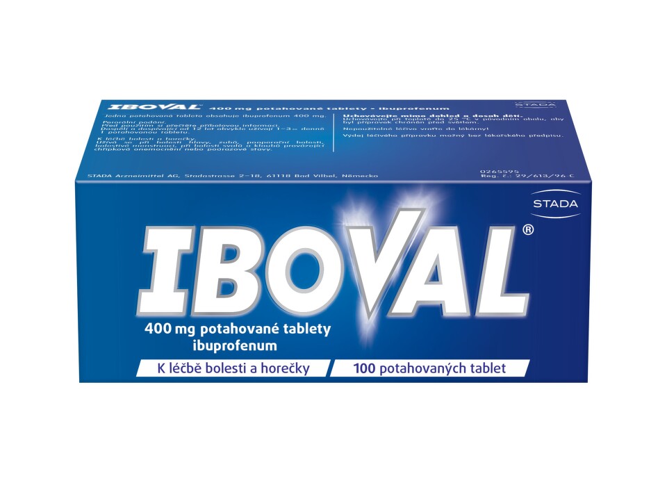 IBOVAL 400MG potahované tablety 100