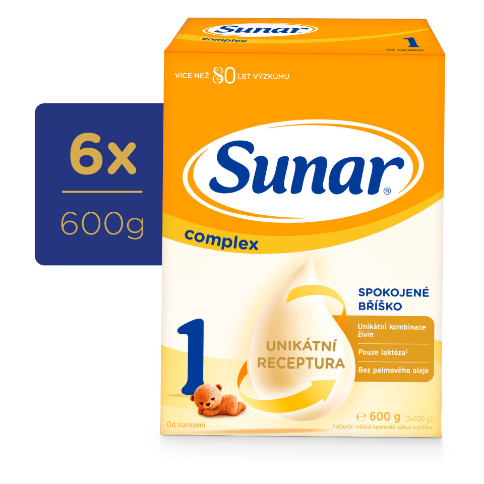 Sunar Complex 1 600g - balení 6 ks